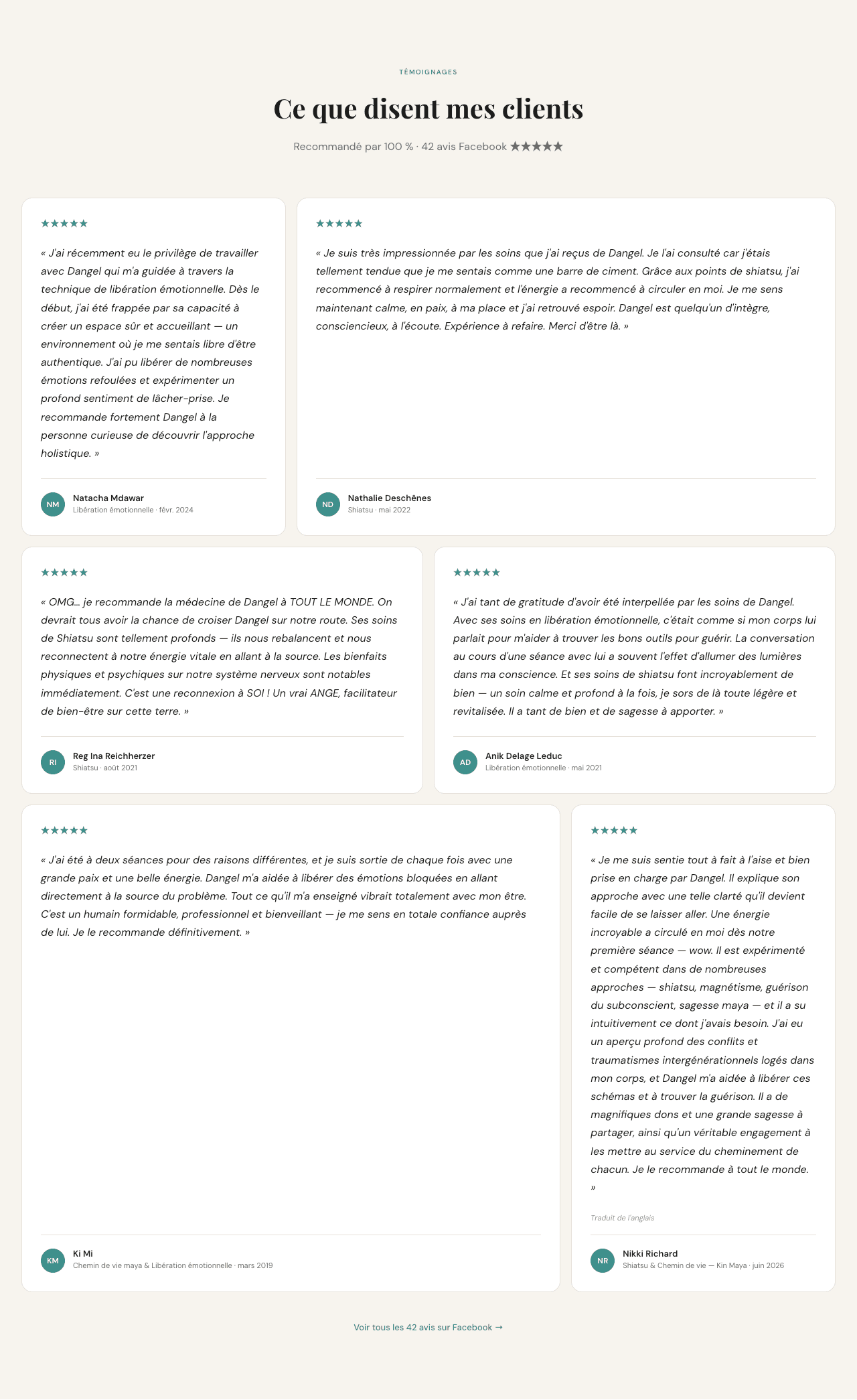 42 verified reviews positioned directly above the conversion point.